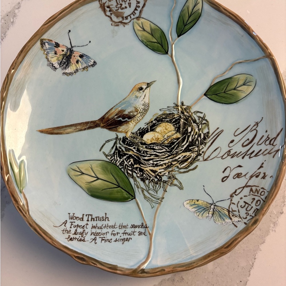 Fitz and Floyd Toulouse Accent/Salad Plates set of 4- never used